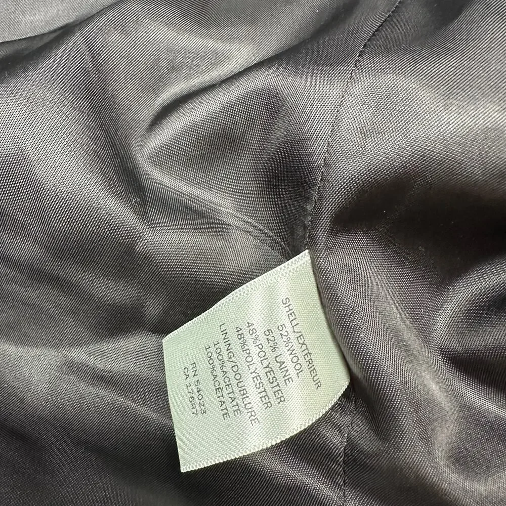 Banana Republic Classic Pinstripe Singe Breasted Notch Lapel Blazer Jacket 44R